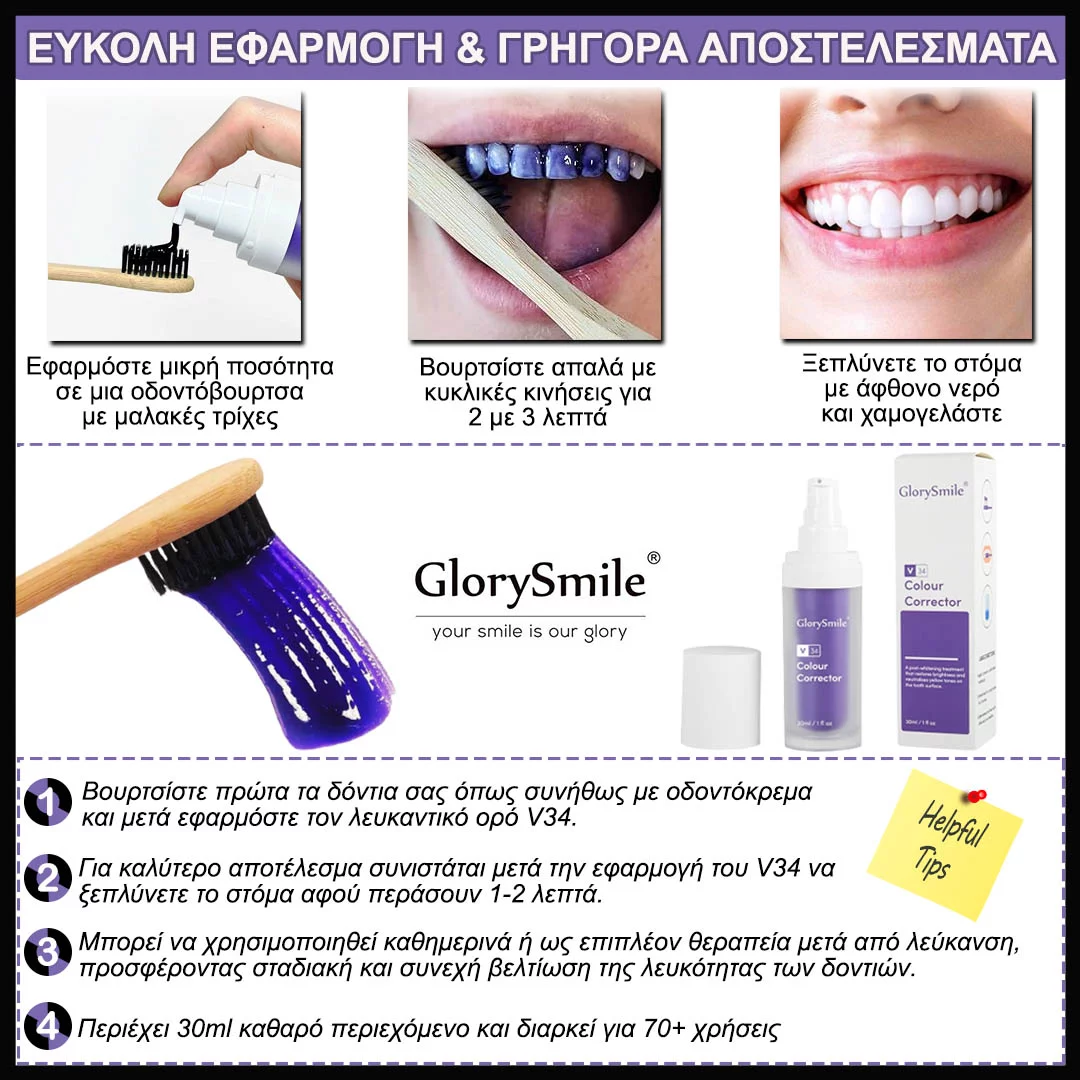 V34 ΟΡΟΣ ΛΕΥΚΑΝΣΗΣ ΔΟΝΤΙΩΝ